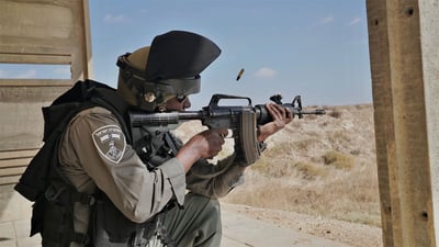 לוחמי מג"ב באימונים, אילוסטרציה. למצולם אין קשר לאמור בכתבה