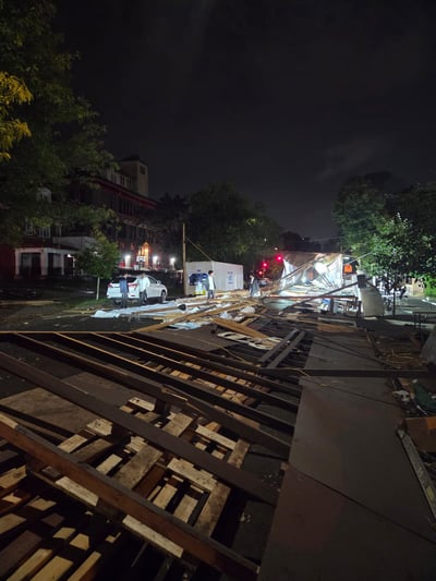 "קרה פה נס": המתחם הענק בשכונה החרדית קרס באמצע הלילה