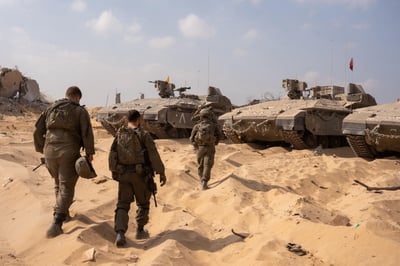 תמונות מפעילות כוחות צוות הקרב של חטיבת הנח״ל במרחב הקו הצהוב