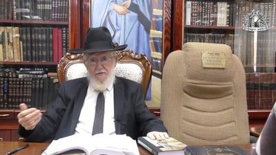 הגר"צ מאזוז בדבריו