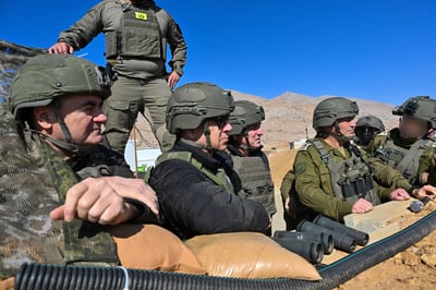 הסיור של רה"מ והצמרת הבכירה בסוריה