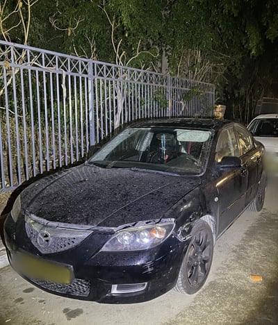הרכב שנתפס