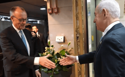 החלה הפגישה בין המנהיג הגרמני לראש הממשלה נתניהו | תיעוד מהגעת הקנצלר