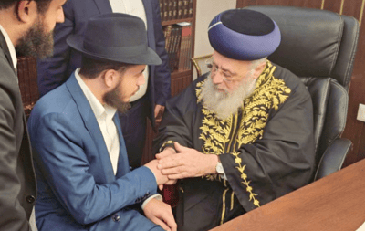 הראש"ל נפגש עם הבחור ששוחרר מהכלא הצבאי: "רואים שעוצרים בעיקר את הבחורים הספרדים"