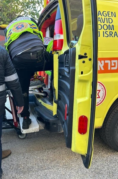 פינוי לבית חולים | אילוסטרציה