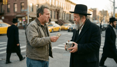 גוי רוצה לתת צדקה