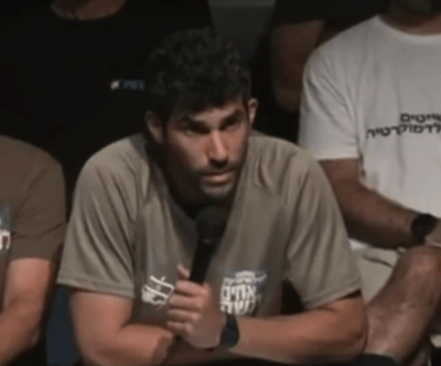 עומרי רונן בזמן המחאה