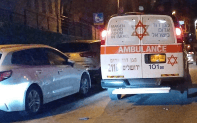 כוח מד"א סמוך לבית הילדה, הלילה