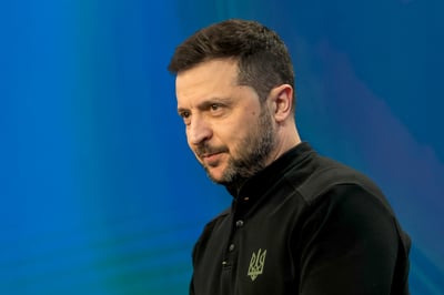 נשיא אוקראינה ולדימיר זלנסקי