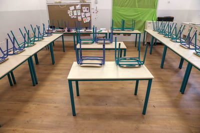 כיתה בבית ספר. אילוסטרציה