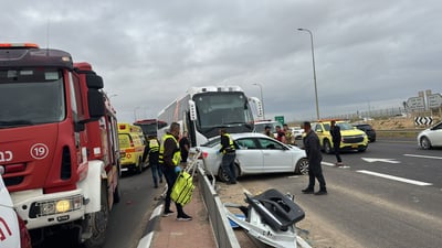 זירת התאונה