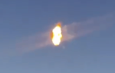 תיעוד מדהים: כך יורט כלי טיס עוין ששיגר חיזבאללה מלבנון | צפו