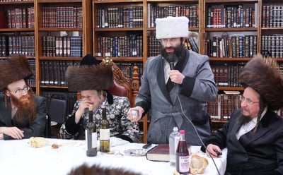 פורים בחצה"ק סקאליע 