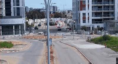 זירת הנפילה באור יהודה