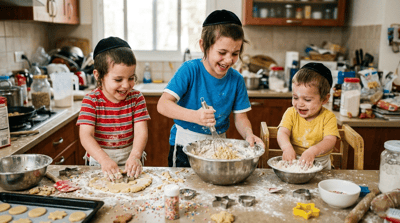 אם יש מקום אחד שיכול להפוך למקלט של שפיות, ריחות טובים וצחוק - זה המטבח
