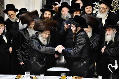 שמחת אירוסי בן הרה"צ רבי אלימלך בידרמן