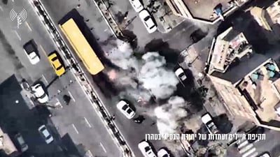 תיעוד מרהיב, בצבע: כך נראה חיסול כירוגי מהאוויר של אנשי הבאסיג'