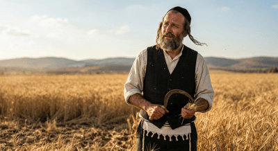 קצירה בשדה