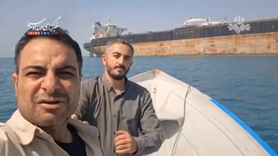 ה"עיתונאים" האיראנים מתרברבים: "איפה אנחנו טוהא? במצרי הורמוז" - זה מה שהתברר