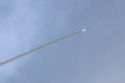 יירוט לעבר טילים ששוגרו מלבנון