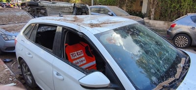 הרכב שנפגע