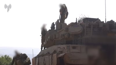 אחרי שפעלה רבות בעזה: אוגדה 162 נכנסת ללבנון 