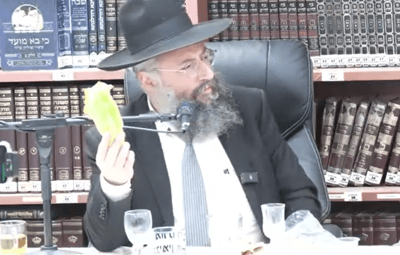 הפוסק הרב בנימין חותה בהמחשה מיוחדת של ליל הסדר | כל מה שחשוב לדעת