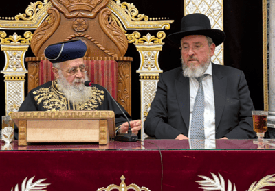 הראשון לציון: דווקא עכשיו שרוצים להחריב את עולם התורה היה ראוי להביא את נשיא ארגנטינה ל'חברון'