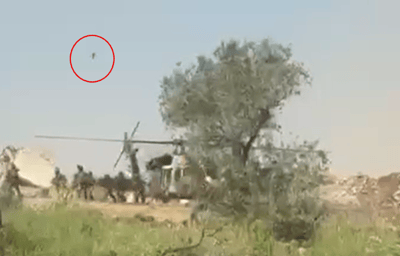 בזמן שהחיילים מפנים את הפצועים למסוק - רחפן נפץ של חיזבאללה מתרסק לידם | צפו