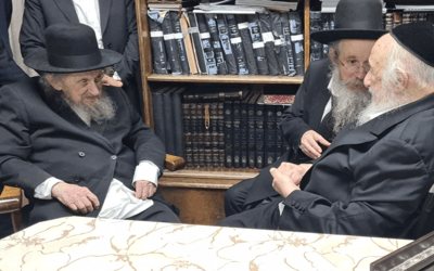 אחרי השיחה ההיסטורית בפוניבז': שני המנהיגים הליטאיים נועדו ושוחחו על חוק הגיוס | חשיפה