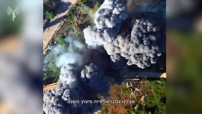 למרות הפסקת האש: צה"ל תקף עשרות מטרות; כך נראית השמדת משגר טעון | צפו