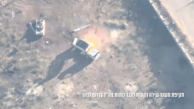 נתפס על חם: המחבל מנסה להחביא את המשגר במבנה המגורים - צה"ל הפיל את הבניין