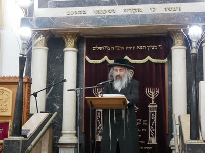  עצרת הספד על רבי דוד מיכאל שמידל זצ"ל