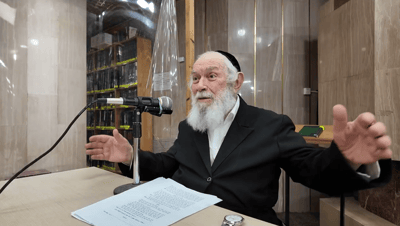 הגר"י זילברשטיין בדבריו