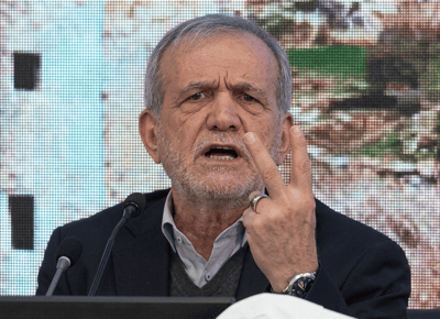 נשיא איראן מסעוד פזשכיאן