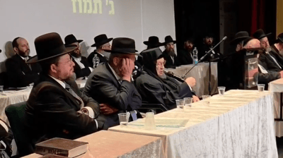 רבי ברוך אבוחצירה באזכרה לרבי יהודה דרעי