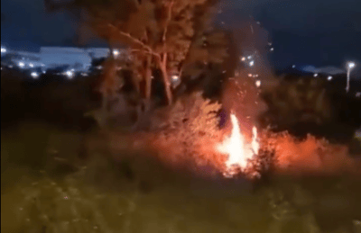 כתב אישום: הצית צמחיה ליד תחנת המשטרה במחאה על מעצר תלמיד ישיבה