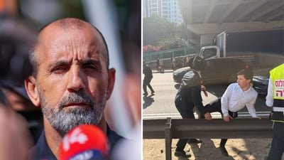 מימין: אלימות השוטרים, משמאל - המפכ"ל דני לוי