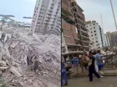 הרס אדיר בוונצואלה | חרדי מקומי משחזר את האימה: "בניינים פה נפלו וקרסו"