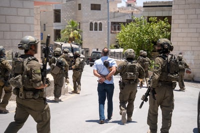 מבצע בשומרון: 8 מבוקשים נעצרו בכפר הפלסטיני אחרי התקרית עם החסידים