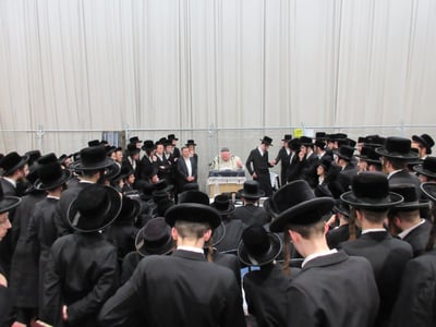 הגר"י עדס בישיבת צאנז