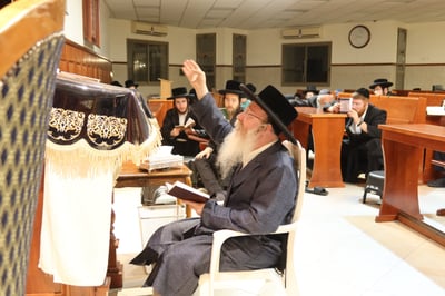 תשעה באב בחצה"ק קרעטשניף קרית גת