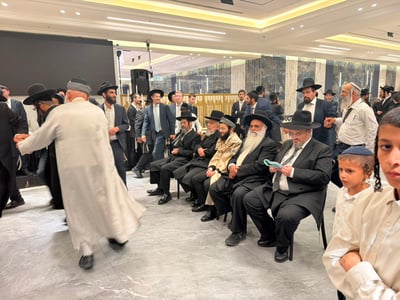 שמחת נישואי נכדת הגאון רבי יצחק רצאבי