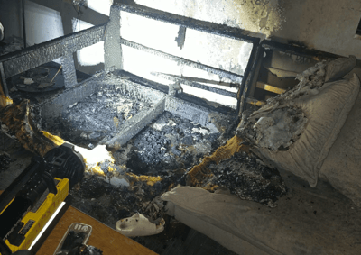 בגלל מחשב נייד: משפחה בהרצליה חולצה הלילה משריפה