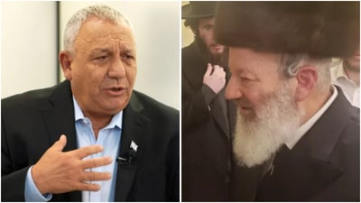 האדמו"ר שמעניק תמיכה פומבית באיזנקוט: "יהיה ראש הממשלה"