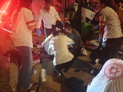 זירת האירוע הקשה