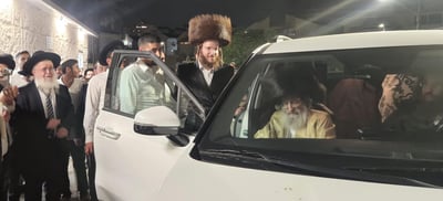 הרה"צ רבי אלימלך בידרמן בסליחות באשקלון