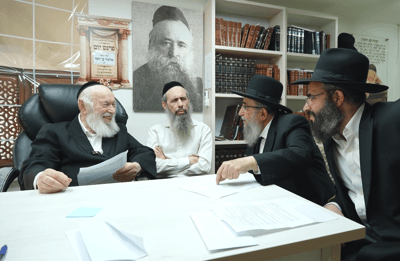 הגר"י זיכרמן אצל הגר"י זילברשטיין