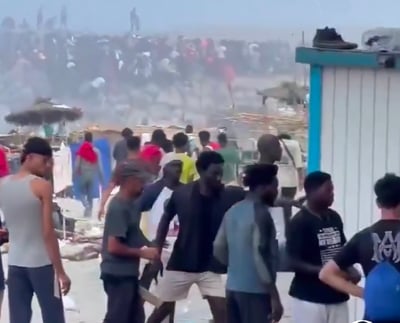 משבר הגירה במובלעת הספרדית: אלפי מסתננים תקועים בתנאים קשים