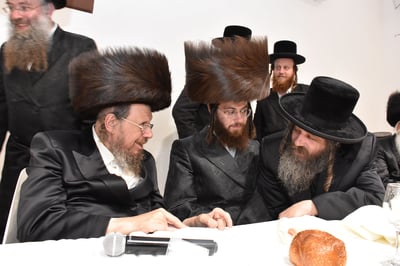שמחת שבע ברכות לנכד רבי משה נחשוני